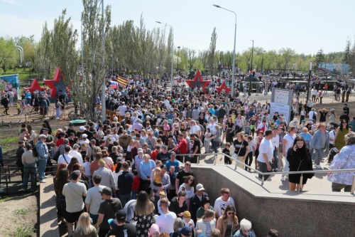 Больше 100 тысяч омичей: как 9 Мая отпраздновали в Парке Победы