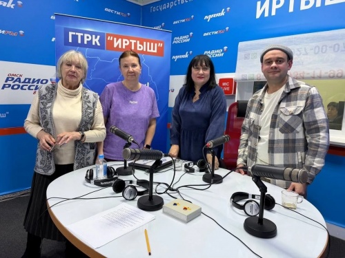 В гостях на радио ГТРК «Иртыш»